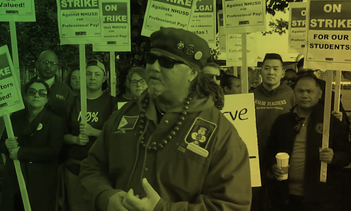 New Haven went on strike today for more student support and the learning conditions our students, educators and community deserve.