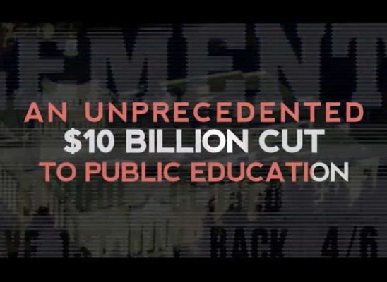 A more than $10 Billion CUT to public education couldn't be WORSE for our schools & kids (CC)