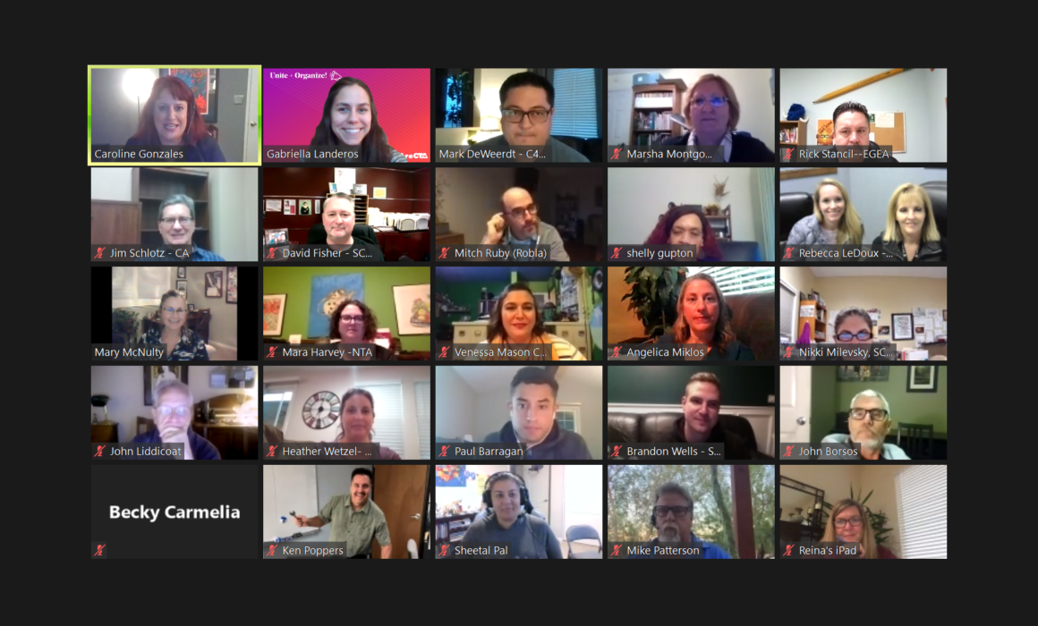 Sacramento County chapter presidents organizing