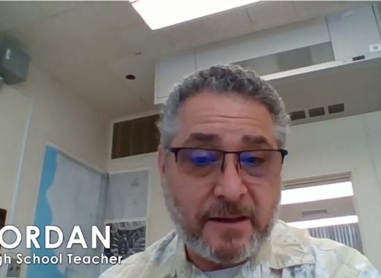 High School Teacher Jordan talks how his school shutdown due to the loss of teachers due to to quarantining because of virus symptoms and the lack of substitute teachers.