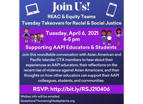 TTRSJ Supporting Asian American Pacific Islander Educator Students
