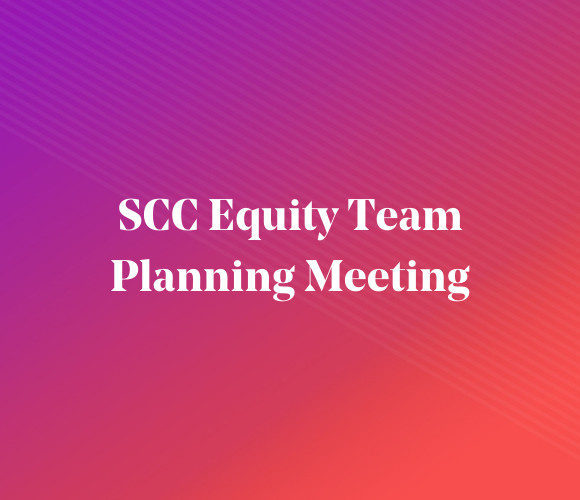 SCC Planning Meeting