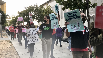 Rally hosted by OEA’s Safety Bargaining Team