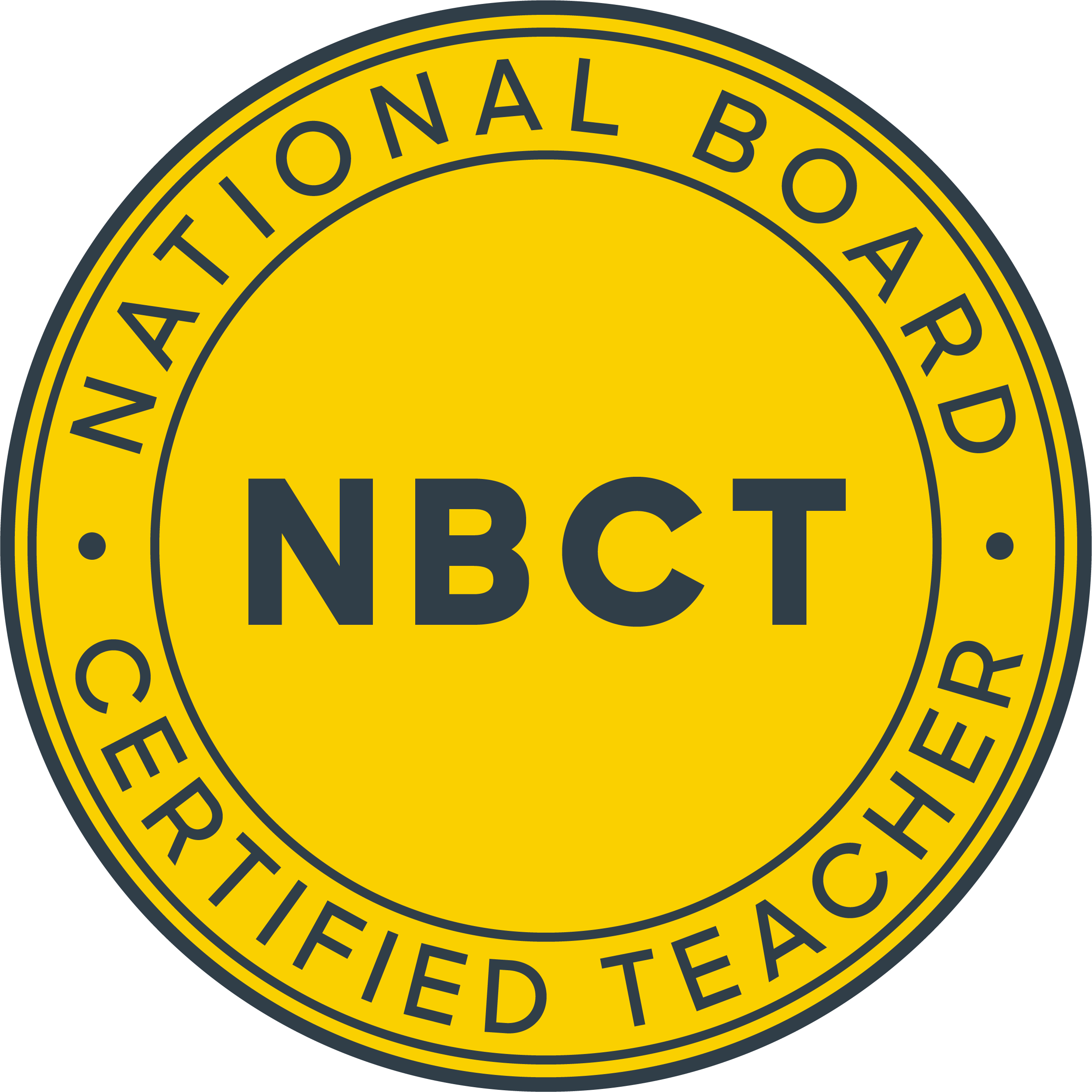 National Board Certified Teacher Badge