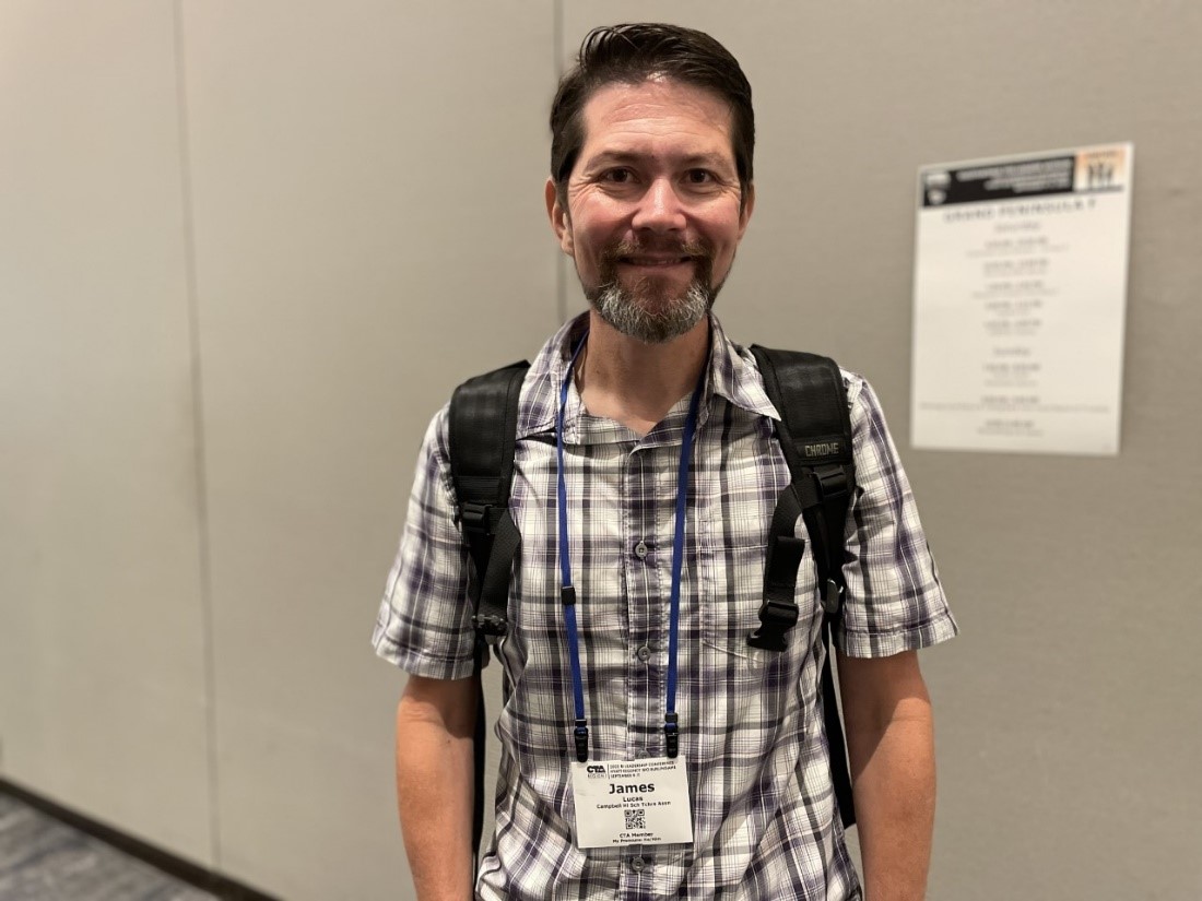 James Lucas, Organizing Chair and Elections Chair for the Campbell High School Teachers Association