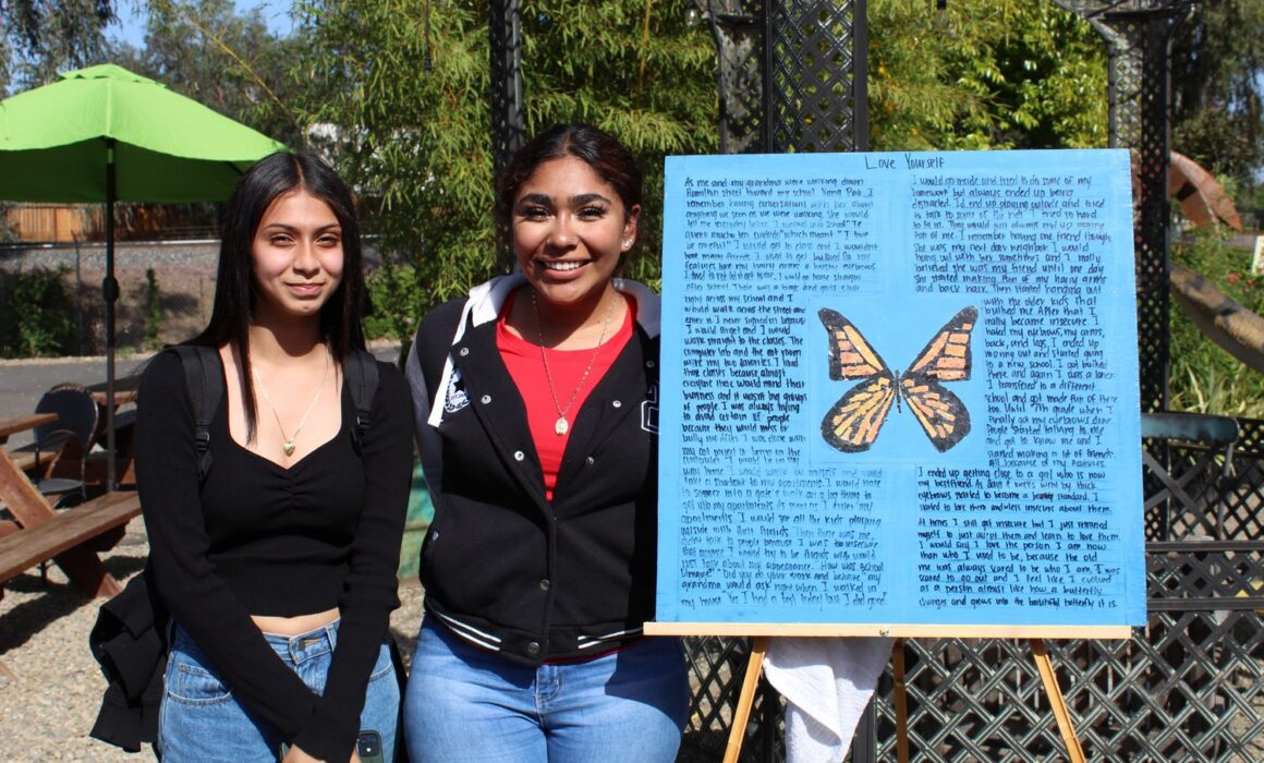 Students Carrying Stories Art Exhibit