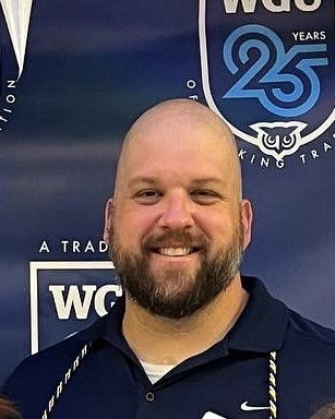 Midcareer teacher Caleb Allen