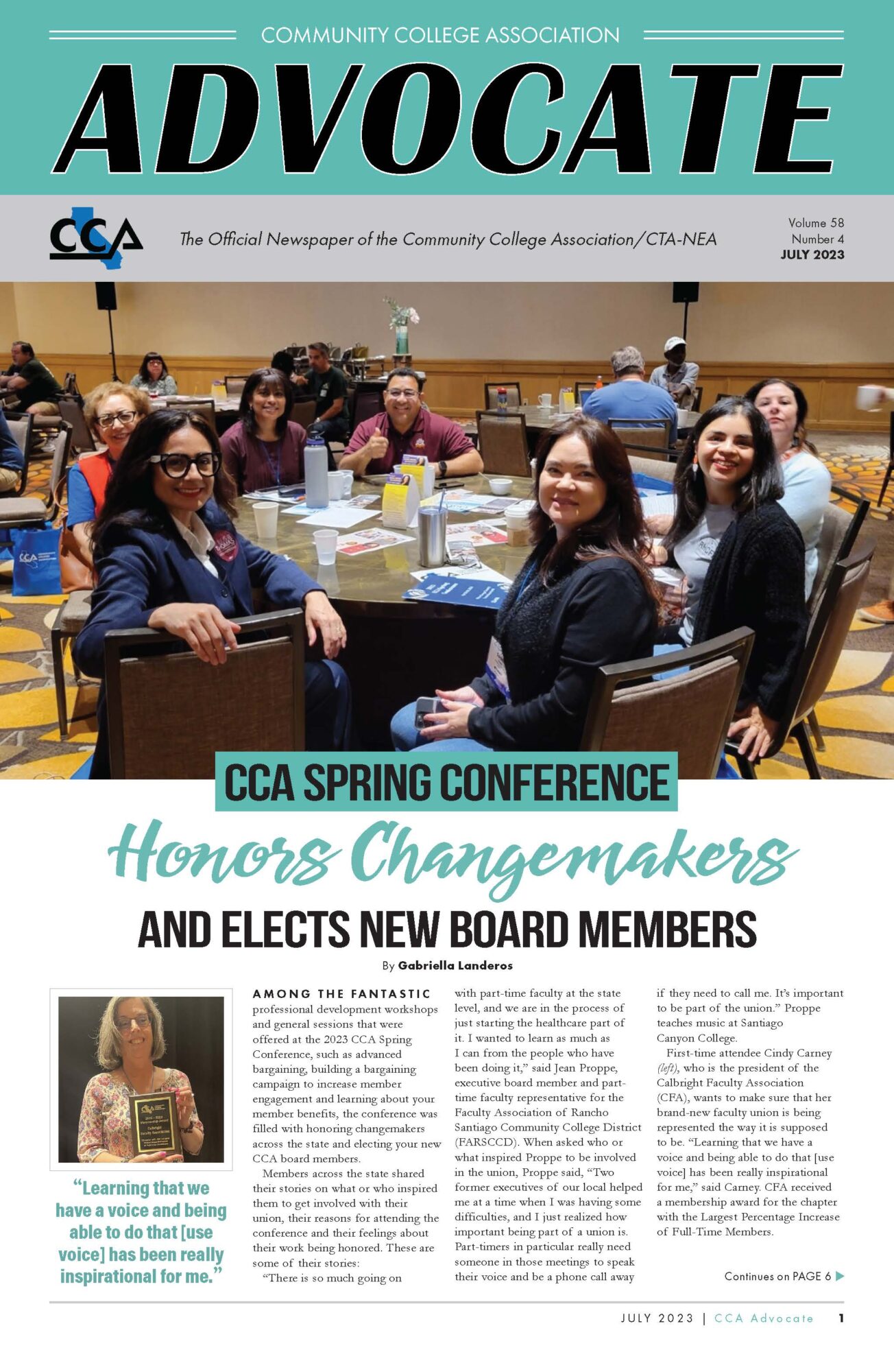 CCA Advocate Archives - California Teachers Association