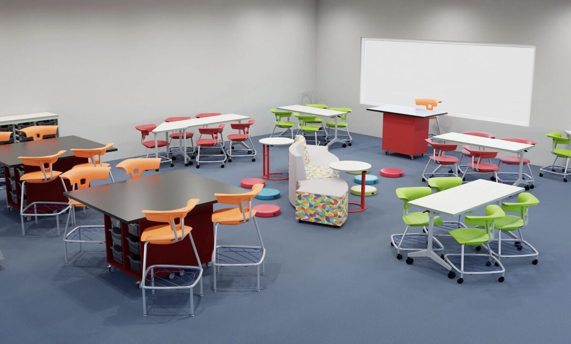 Teacher Marisa Rinkel's winning classroom furniture design