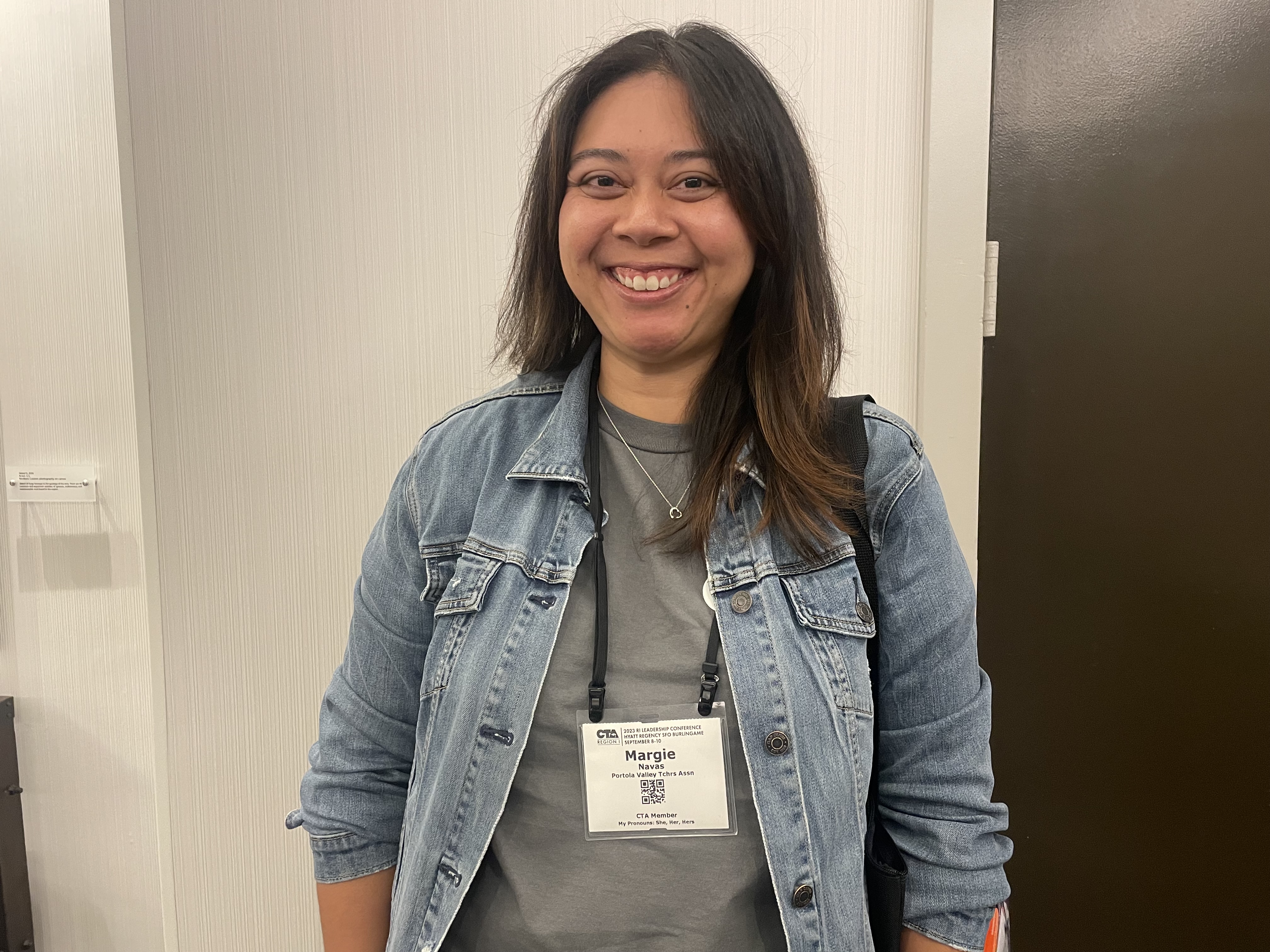 Portola Valley TA Treasurer Margie Navas