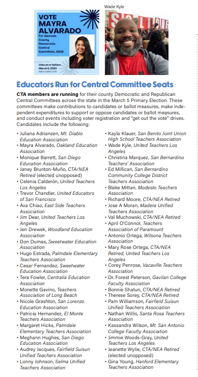 Central Committee Candidates