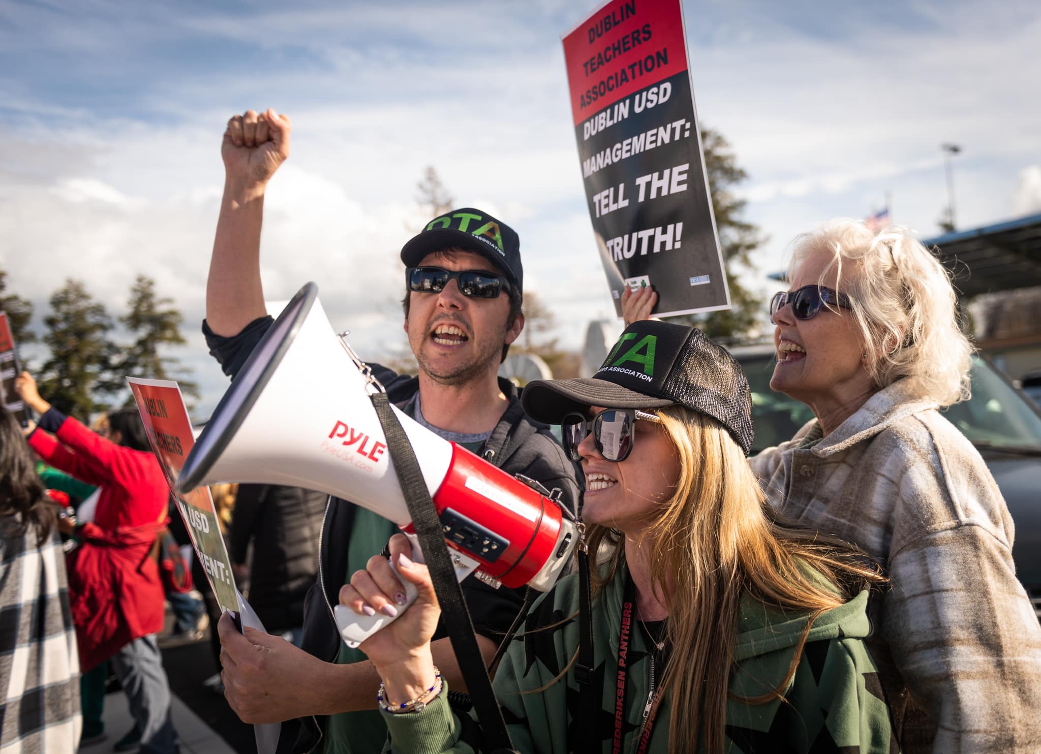 Photo of Dublin Teachers Association members