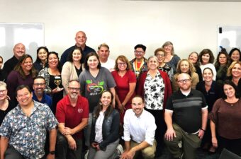 The inaugural National Community Schools Learning Lab brought together five local teams from across the state and program facilitators.