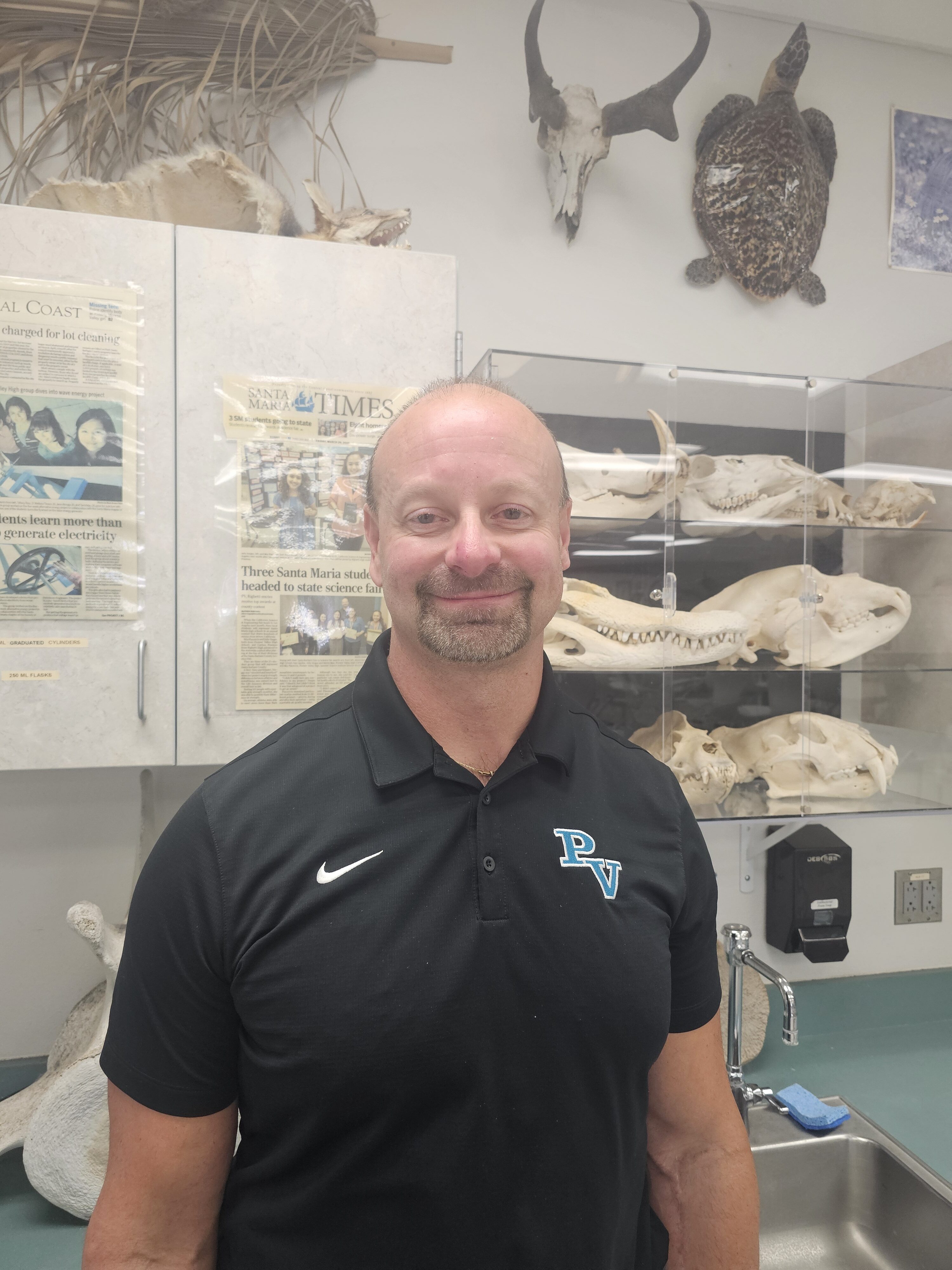 Santa Maria Joint Union High School District Faculty Association member Riccardo Magni