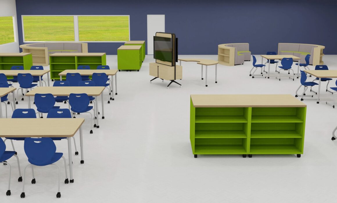 Photo of KI Furniture classroom