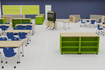 Photo of KI Furniture classroom