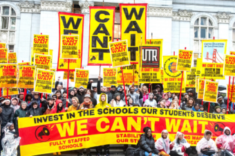 We Can't Wait photo of members at state capitol