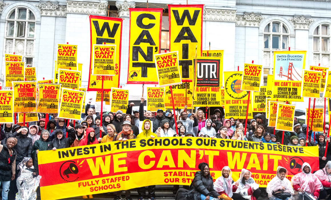 We Can't Wait photo of members at state capitol
