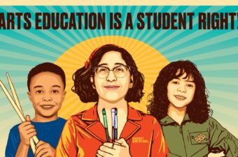 Create CA arts education graphic