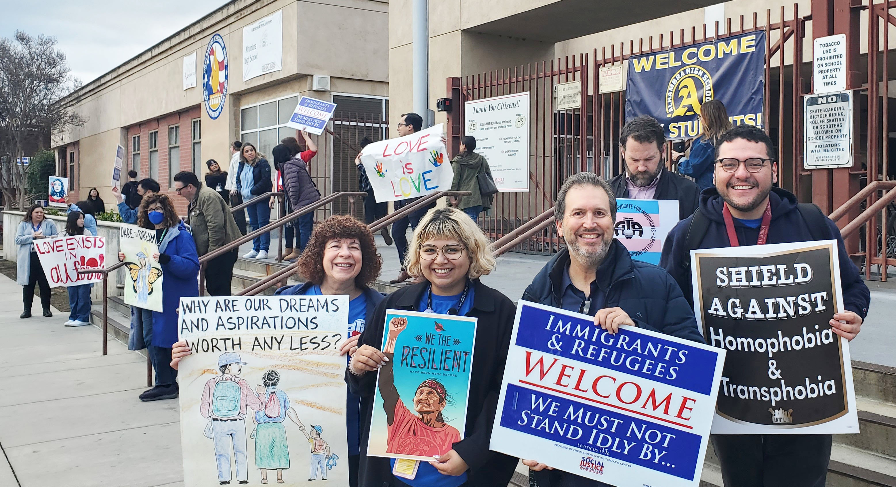 The Alhambra march is one of many unity events planned this yearto lift "unheard voices."