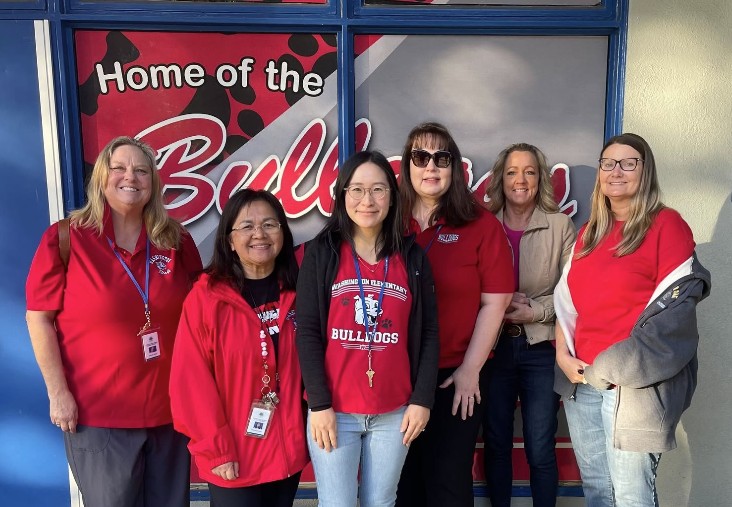 On March 19, Charter Oak Educators Association members held walk-in rallies to support their schools, students and ongoing bargain.