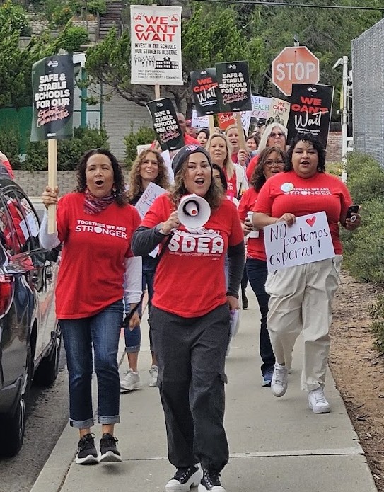 San Diego Education Assn. members