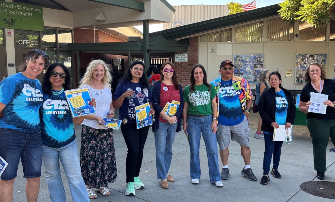 Participating in the We Can’t Wait campaign. CTA-Berryessa members are building structures to communicate and mobilize.