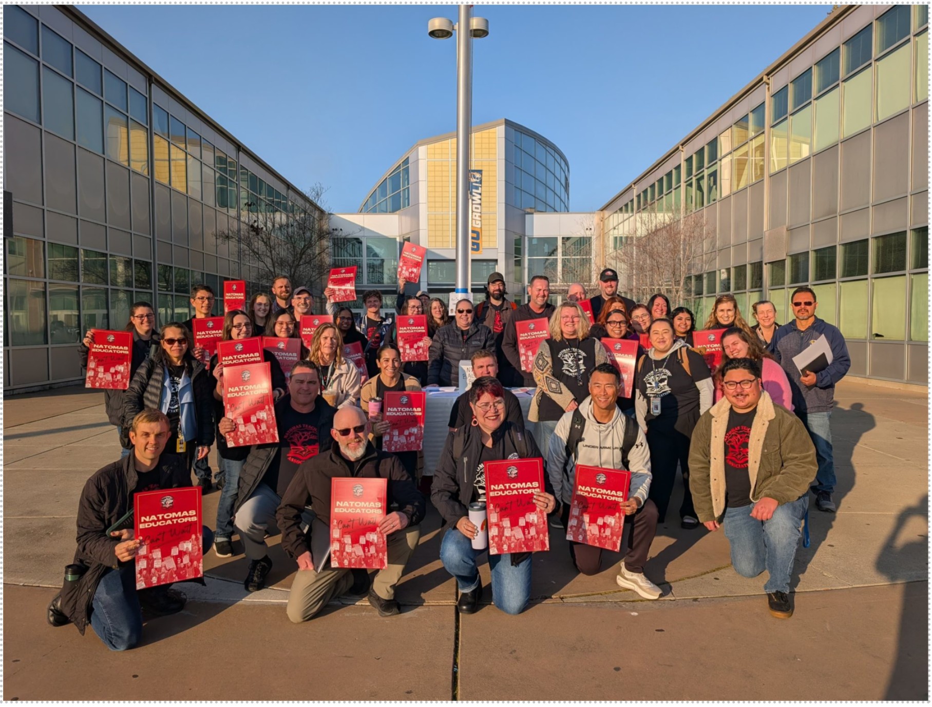 Photo of Natomas Teachers Association members