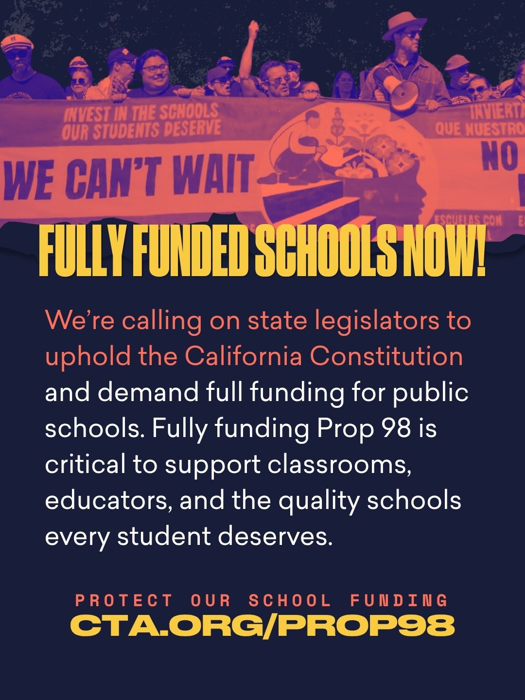 fully funded schools now