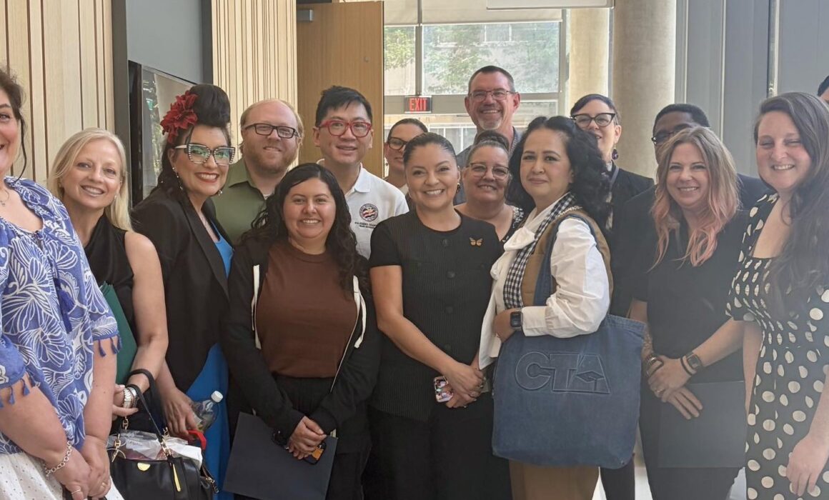 Members lobbied for SB 1349 at the State Capitol in April.
