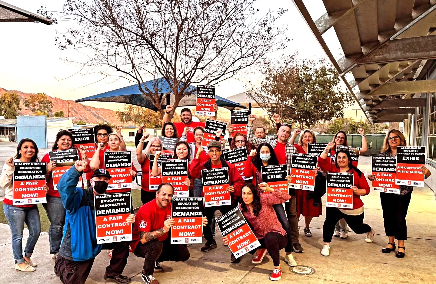 DUEA members were strike-ready in January.